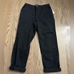 NWT Old Navy OG Chino Women's Black Ankle Pants